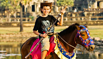 Angkor Horse Ridding